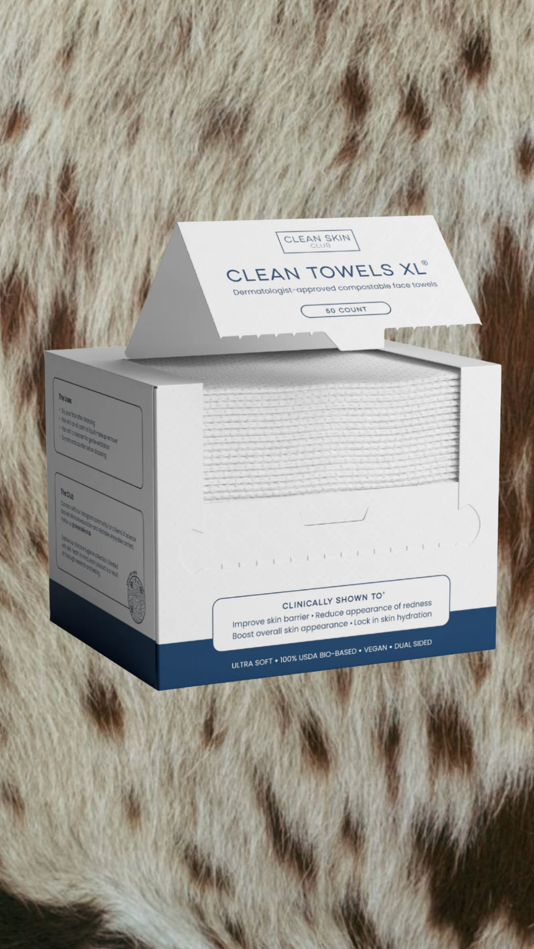 Clean skin club towels XL